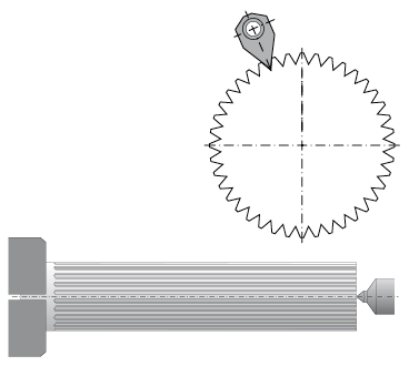 Insert holder for EXTERNAL profiles